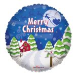 18 Inch CHRISTMAS SANTA'S SLEIGH FOIL BALLOON – Viva Party