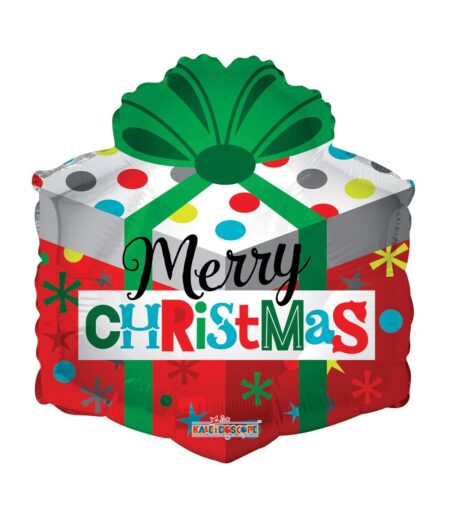 18 Inch GIFT BOX SHAPE FOIL BALLOON – Viva Party