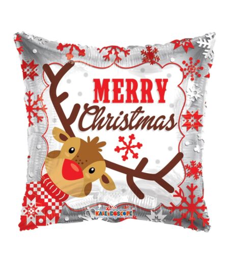 18 Inch PR HAPPY HOLIDAYS REENDER – Viva Party