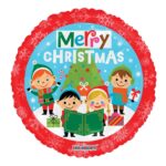 18 Inch CHRISTMAS CAROLS  FOIL BALLOON – Viva Party