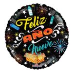 18 Inch ANO NUEVO FIREWORKS FOIL BALLOON – Viva Party