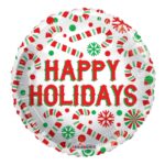 18 Inch PR HAPPY HOLIDAYS CANDY CANES – Viva Party