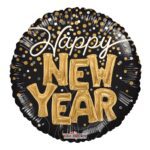18 Inch NEW YEAR LETTERS FOIL BALLOON – Viva Party