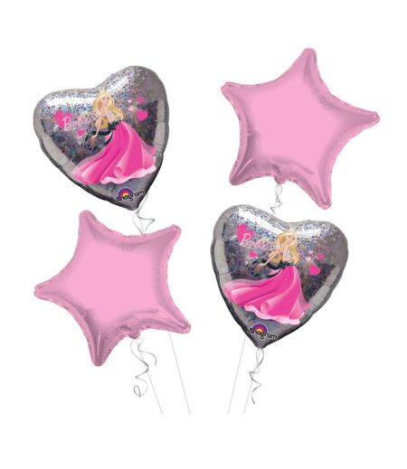 Barbie Happy Birthday Balloon Bouquet 4pc – Viva Party