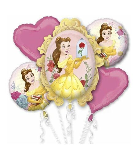 Beauty and the Beast Super Shape Balloon, 31 x 25 Inch – Viva Party