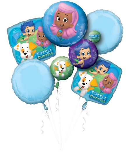 Bubble Guppies Foil Balloons Bouquet – Viva Party