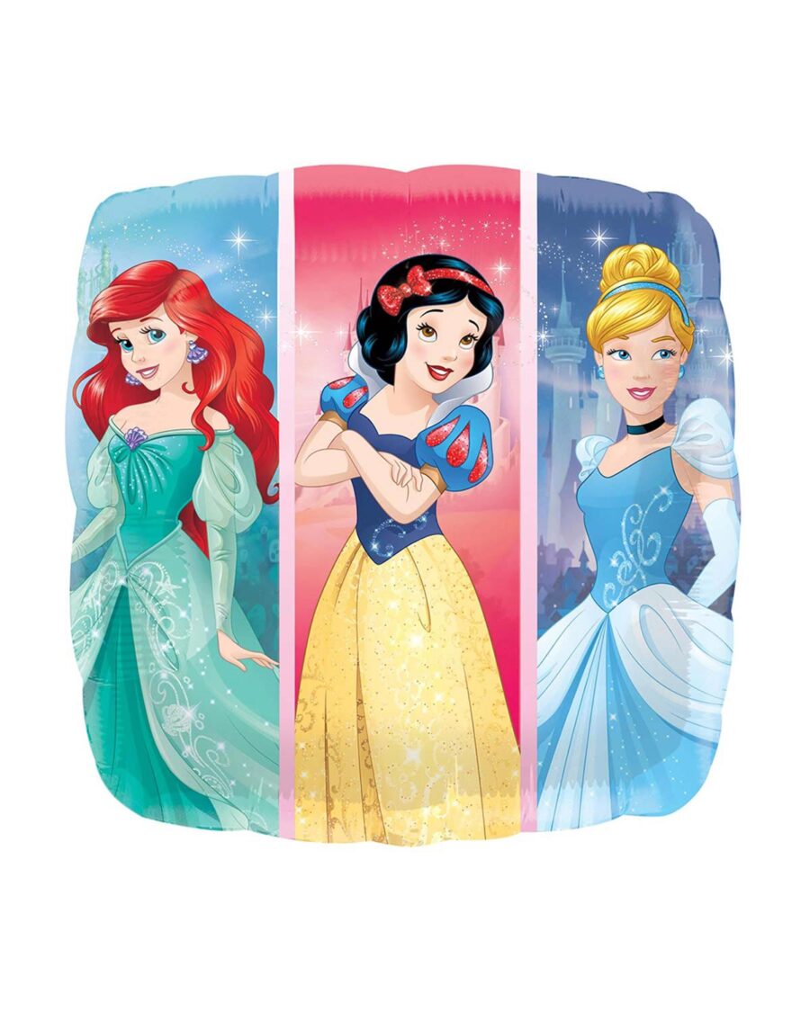 Multi-Princess Dream Big Foil Balloon 18 Inch - Image 1