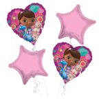 Doc McStuffins Happy Birthday Balloon Bouquet 4pc – Viva Party