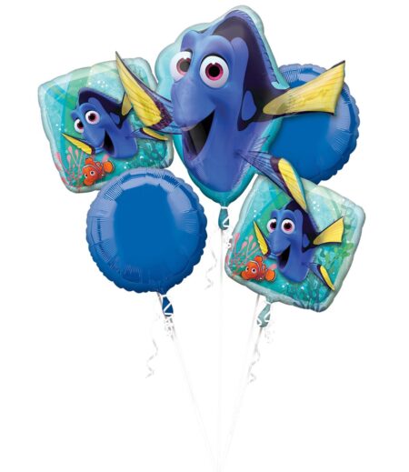 Finding DoryBalloon Bouquet- 5pcs – Viva Party
