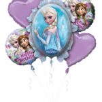 Frozen Disney Foil Bouquet of Balloons - 5pcs – Viva Party