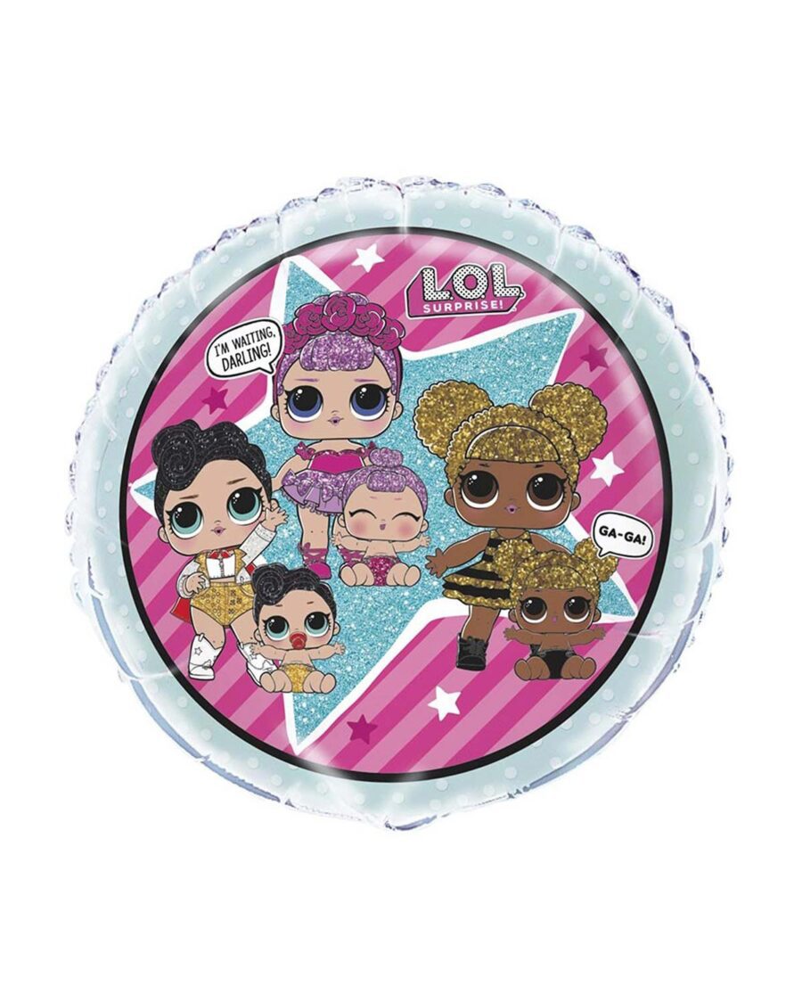 LOL Surprise RoundFoil Balloon 18 Inch - Image 1