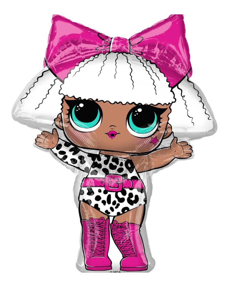 LOL Surprise Diva SuperShapeFoil Balloon, 35 Inch - Image 1