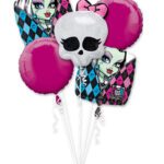 Monster High Foil Bouquet of Balloons - 5pcs – Viva Party
