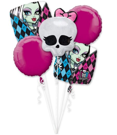 Monster High Foil Bouquet of Balloons - 5pcs – Viva Party