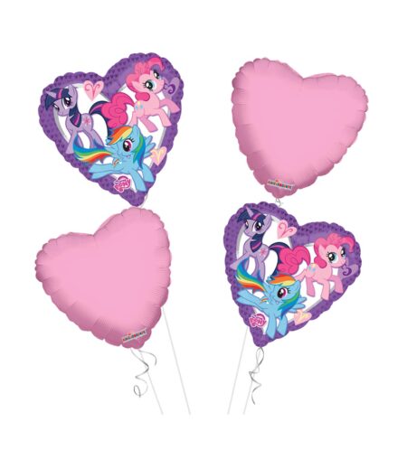 My Little Pony Happy Birthday Balloon Bouquet 4pc – Viva Party