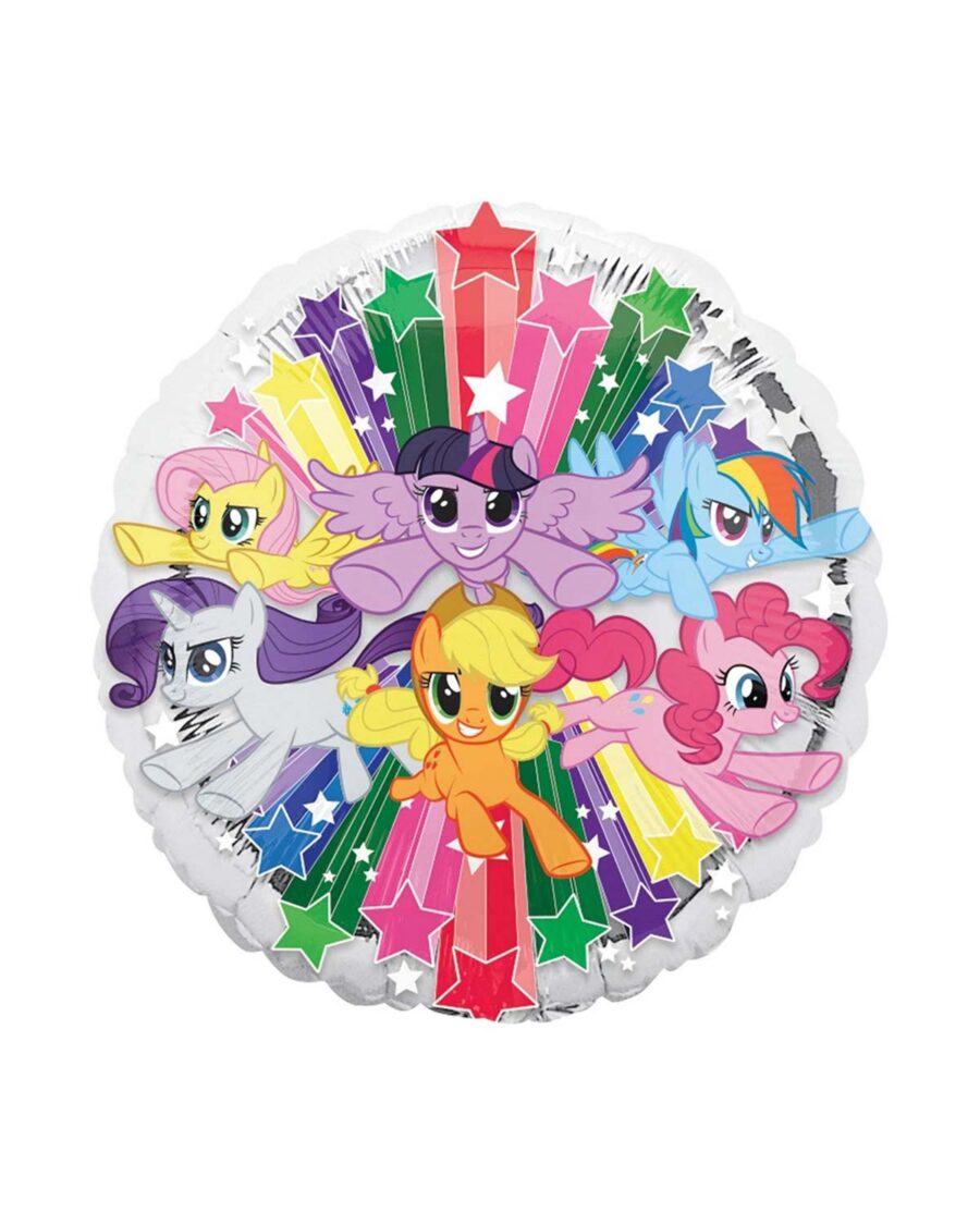 My Little Pony Happy Birthday Foil Balloons 18 Inch - Image 1