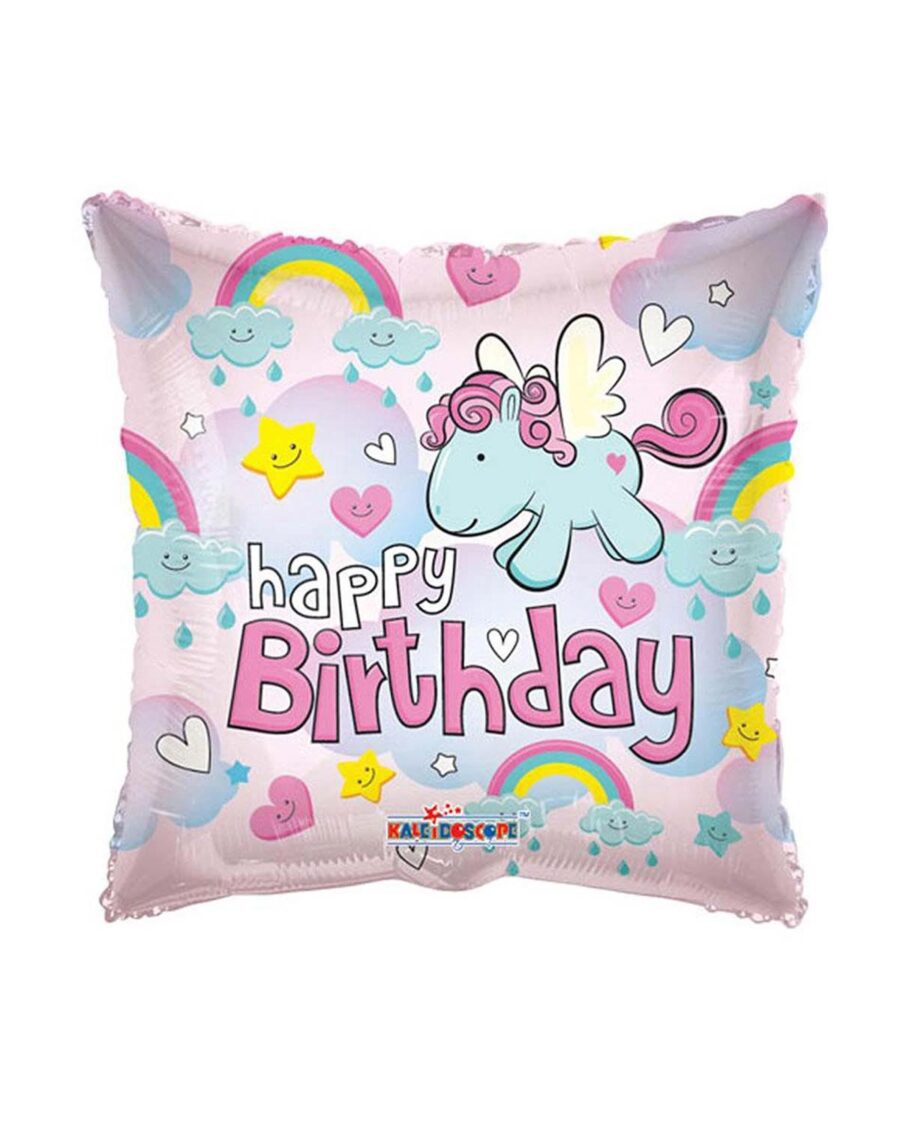 My Little Pony Happy Birthday Foil Balloons 18 Inch - Image 1