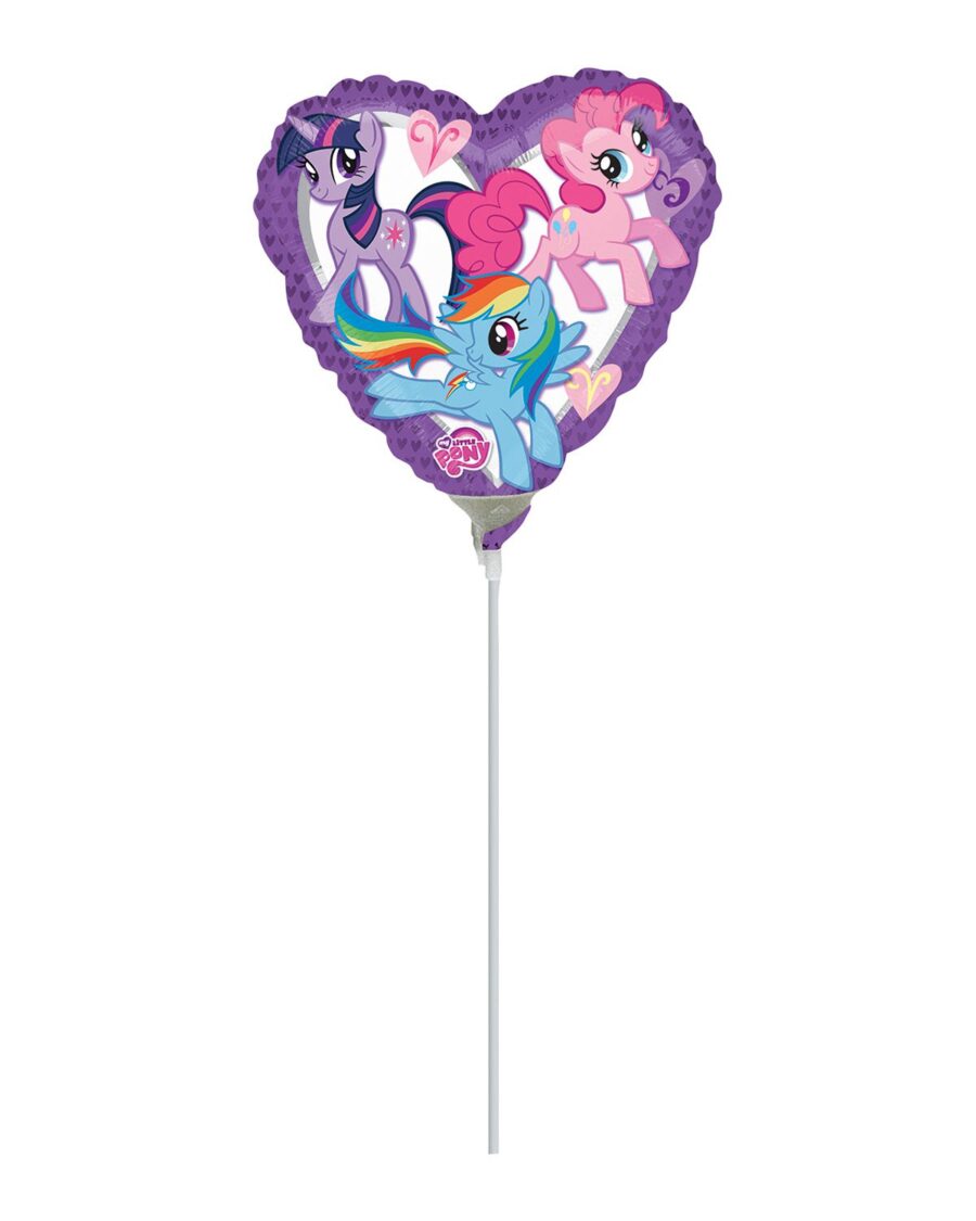 My Little Pony Heart Balloon 9 Inch - Image 1