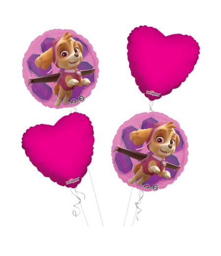 Paw Patrol Girls Happy Birthday Balloon Bouquet 4pc – Viva Party