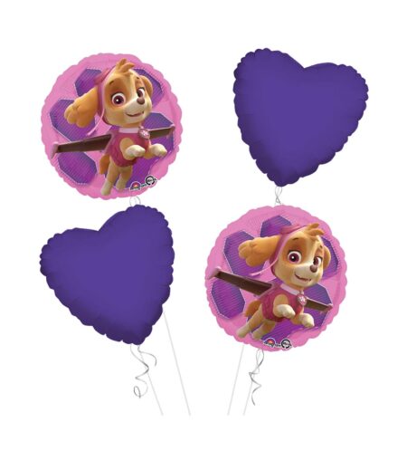 Paw Patrol Girls Happy Birthday Balloon Bouquet 4pc – Viva Party