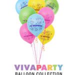 Shopkins Latex Balloons 12 Inch Pack of 8 – Viva Party
