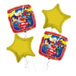 Super Hero Girls Happy Birthday Balloon Bouquet 4pc – Viva Party