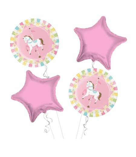Unicorn Happy Birthday Balloon Bouquet 4pc – Viva Party