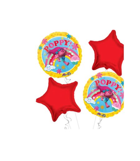 Wonder Women Happy Birthday Balloon Bouquet 4pc – Viva Party