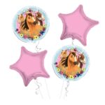 Spirit Riding Happy Birthday Balloon Bouquet 4pc – Viva Party