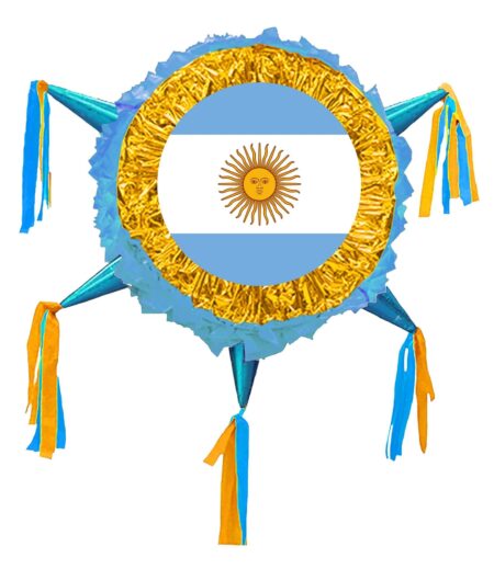 Argentina Five Corn Drum Pinata 24 Inch – Viva Party