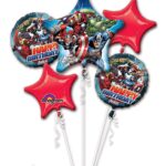 Avengers Foil Bouquet of Balloons - 5pcs – Viva Party