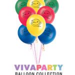 Curious George Latex Balloons12 Inch, Pack of 8 – Viva Party