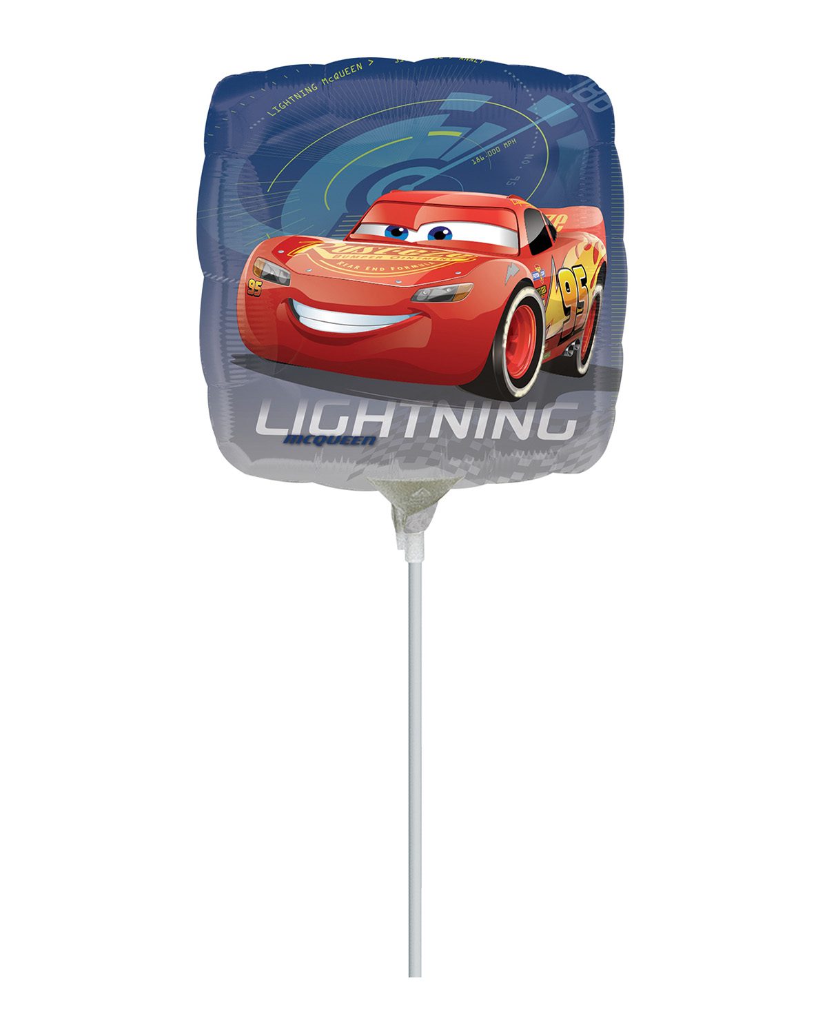 B010-XA.jpg Cars 3 Foil Balloon 9 Inch - Image 1