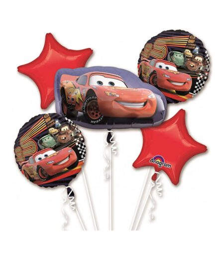 CarsFoil Bouquet of Balloons - 5pcs – Viva Party
