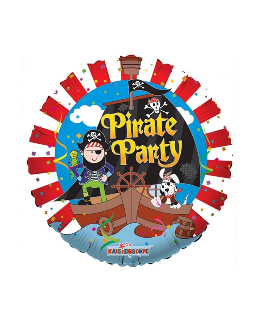 Pirate Party  All Occasion Foil Balloon 17 Inch - Image 1