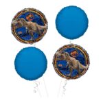 Jurassic World Happy Birthday Balloon Bouquet 4pc – Viva Party