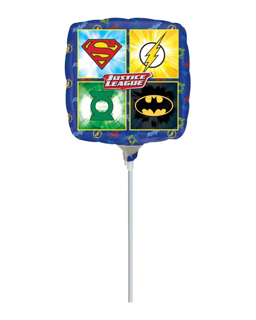 Justice League Balloon 9 Inch - Image 1