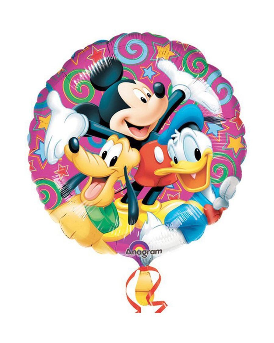Mickey Mouse And Friends Disney Party Foil Balloon 18 Inch - Image 1