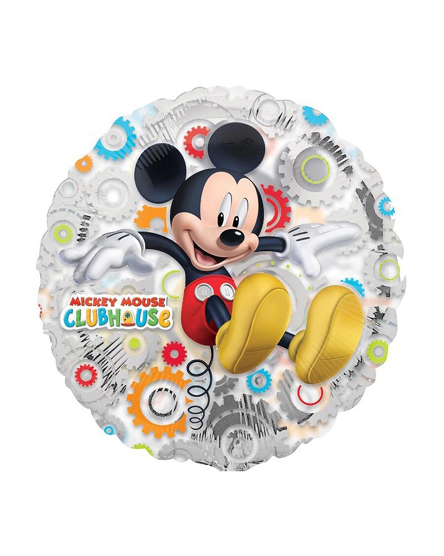 Mickey Mouse Clubhouse Clear Gears Foil Balloon 18 Inch - Image 1