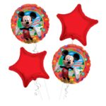 Mickey Mouse Happy Birthday Balloon Bouquet 4pc – Viva Party