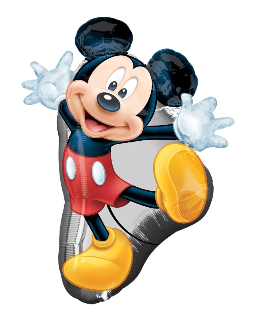 Mickey Full Body SuperShape Foil Balloon 31 x 22 Inch - Image 1