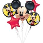 Mickey Mouse ForeverFoil Bouquet of Balloons - 5pcs – Viva Party