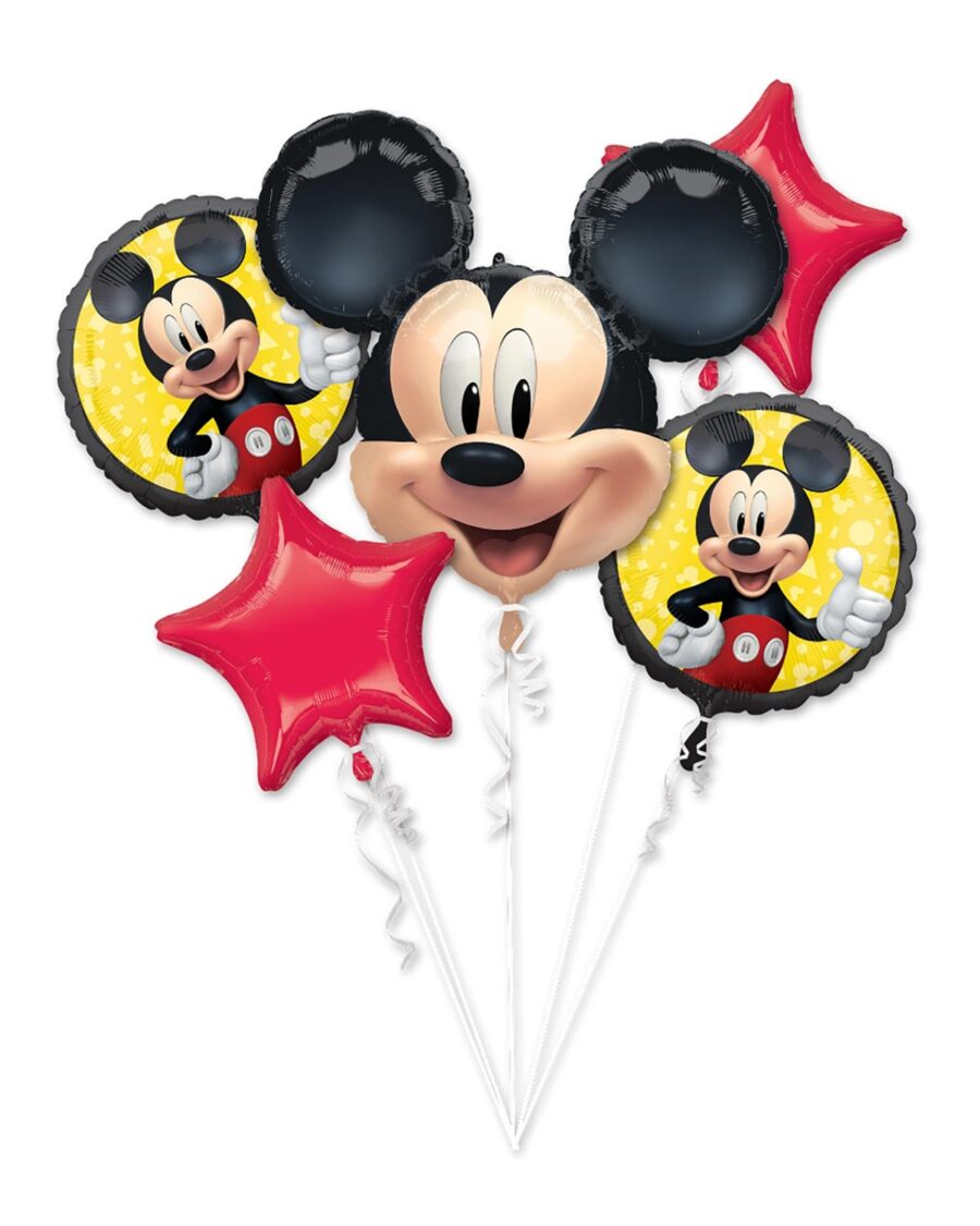 Mickey Mouse Forever

Foil Bouquet of Balloons - 5pcs - Image 1