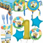 Minions - Despicable Me Deluxe Birthday Party Package for 8 Guests – Viva Party