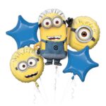Minions Foil Bouquetof Balloons - 5pcs – Viva Party