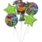 Ninja TurtleFoil Bouquet of Balloons - 5pcs – Viva Party