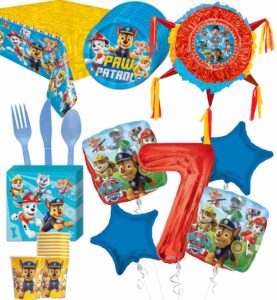 Paw Patrol Deluxe Birthday Party Package for 8 Guests – Viva Party