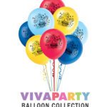 Paw Patrol Latex Balloon Bouquet12 Inch, Pack of 8 – Viva Party