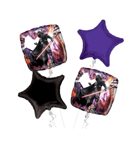 Star Wars Happy Birthday Balloon Bouquet 4pc – Viva Party