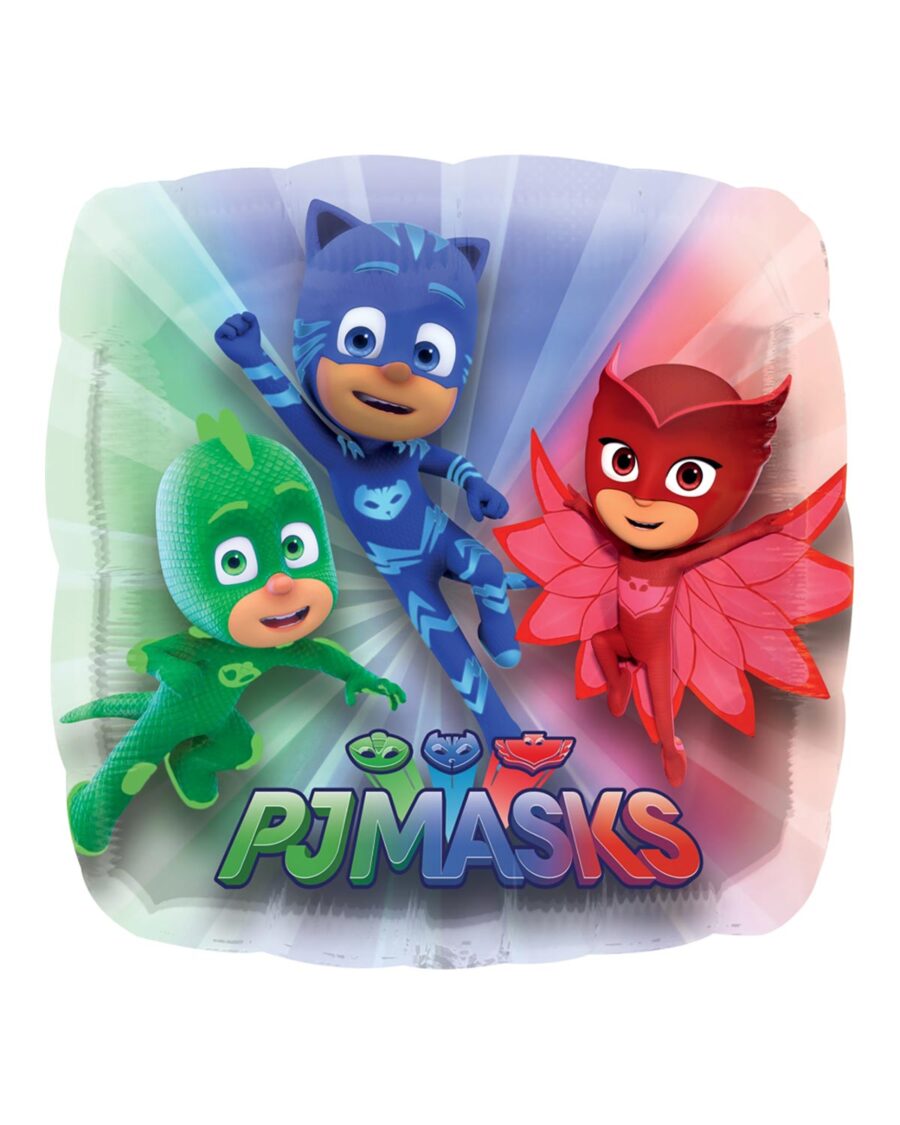 PJ Masks Disney Large Square Foil Balloon, 28 Inch - Image 1